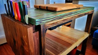 Diy Mobile Kitchen Island [upl. by Osswald]