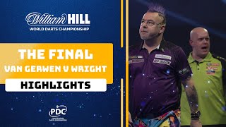 The Final Highlights  Wright v Van Gerwen  201920 World Darts Championship [upl. by Humph310]