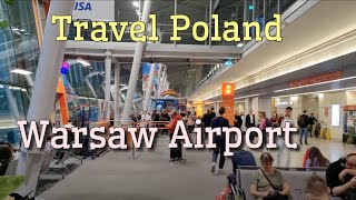 Travel to Poland  Warsaw  4K  Warsaw Chopin Airport  2022 [upl. by Percy]