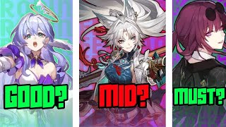 The BEST 5 Star To PULL In Honkai Star Rail Version 25 Feixiao VS Robin VS Black Swan VS Kafka [upl. by Asel278]