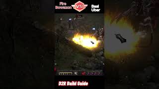 Mavinas Battle Fire Bowazon Vs Baal Uber diablo2resurrected [upl. by Humfrid]