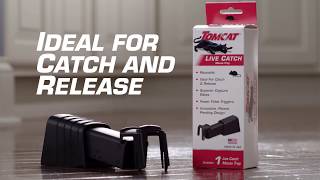 How to Get Rid of Mice Using the Tomcat® Live Catch Mouse Trap [upl. by Notaes519]