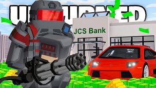 ROBBING 10000000 WITH A JUGGERNAUT SUIT ON LIFE RP Unturned Life RP 105 [upl. by Ahsilahk852]