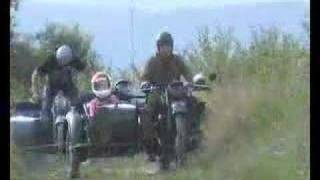 BMW Dnepr MW M72 K750 ural sidecarmud in Bieszczady mountain [upl. by Weiman]