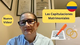 Las Capitulaciones Matrimoniales en Colombia cómo separar los bienes antes del matrimonio [upl. by Nide]