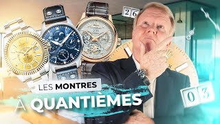 4 montres pas comme les autres  😯 Complication de Quantième [upl. by Juakn]