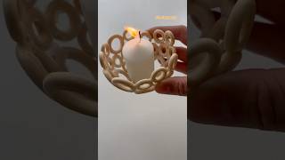 Cuenco para vela 🕯️ asmr manualidades art ideascreativas [upl. by Adnohs]