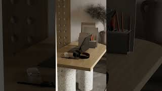 Transforming Spaces MultiUse Table  Architectural Visualization Reel [upl. by Eissahc97]