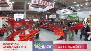 AGRITECHNICA 2019 UNIA PL [upl. by Omero]