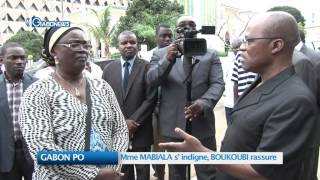 GABON POLITIQUE  Mme MABIALA s indigne BOUKOUBI rassure [upl. by Anirtac]