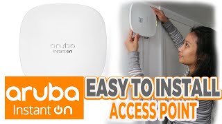 Aruba Instant On AP25 installation for my Home Office ArubaInstantOn [upl. by Susejedairam533]