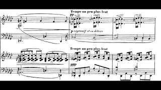 DebussyRavel  Trois Nocturnes for Two Pianos 189799 ScoreVideo [upl. by Enelym]