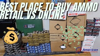 Best Ammo Prices Retail VS Online [upl. by Ellenhoj780]