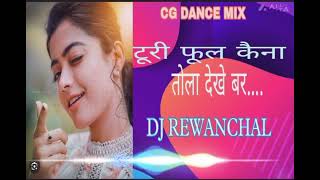 ।। Turi Ful Kaina Tola Dekhe Bar ।। Cg Dance Mix  Dj Rewanchal [upl. by Ynes]