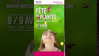 Fête des plantes 8 et 9 avril 2017 au Parc de lEurope  SaintEtienne [upl. by Ariaec237]