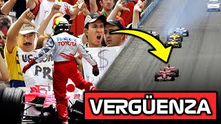 La PEOR CARRERA de la HISTORIA 💥 ESCÁNDALO en Indianápolis Descubre la POLÉMICA del GP de EEUU 2005 [upl. by Ettennahs]