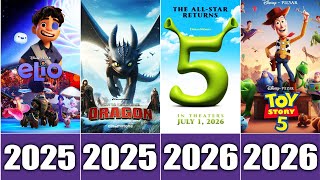 Top Upcoming Animated Movies 20252026  Must Watch [upl. by Allemahs328]