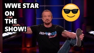 Shark Tank WWE Star On Shark Tank And Sharks Are Amazed Shark Tank Showcase [upl. by Tower]