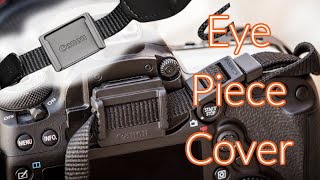 How to use the Canon eyepiece cover The Canon Way [upl. by Odlaw]