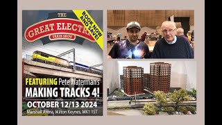 Pete Waterman  Great Electric Train Show Milton Keynes 2024  Interview and Preview [upl. by Aneem]