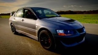 Evo vs Lamborghini Part 2  Top Gear  BBC [upl. by Shira]