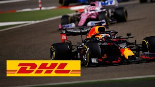 DHL Fastest Lap Award Formula 1 Gulf Air Bahrain Grand Prix 2020 Max Verstappen  Red Bull Racing [upl. by Weir631]