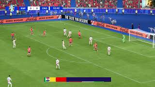 Spanien My reactions and comments gameplay EA Sports FC 24 [upl. by Crane799]