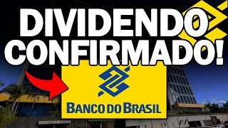 🚨 ATENÇÃO AO VALOR e DATA DE PAGAMENTO  BANCO DO BRASIL ANUNCIA LUCRO RECORDE BBAS3 VALE A PENA [upl. by Nevin]