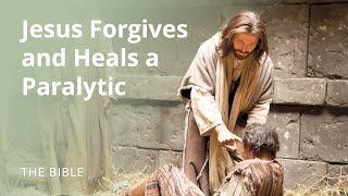 Mark 2  Jesus Forgives Sins and Heals a Man Stricken with Palsy  The Bible [upl. by Nageam120]