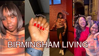 BIRMINGHAM LIVING 9 GET READY WITH ME FOR A DATE WITH  NAILS LASHES NEW HAIR ISWIS [upl. by Atiana]