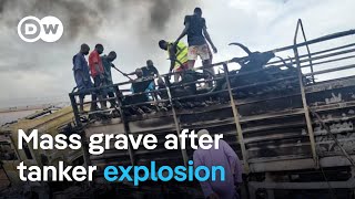 Fuel tanker explosion in Nigeria leaves dozens dead  DW News [upl. by Juno]