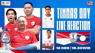 TIMNAS DAY LIVE REACTION  INDONESIA VS LAOS [upl. by Volney]