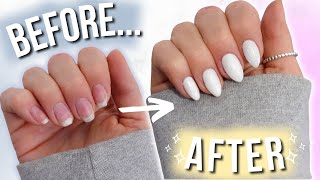 NAGEL ROUTINE 🤩💅🏼 DIY perfekte Nägel schnell amp einfach [upl. by Nylteak596]