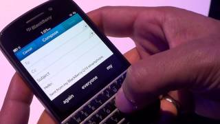 BlackBerry Q10 Preview [upl. by Caesar]