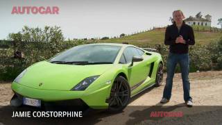 2008 Lamborghini Gallardo Superleggera  CAR and DRIVER [upl. by Mason]