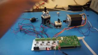 Raspberry Pi Stepper Motor Driving SlushEngine [upl. by Kraul]