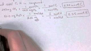 Vanillin Combustion Analysis [upl. by Youlton662]