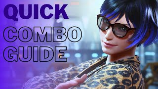 REINA QUICK COMBO GUIDE  TEKKEN 8 [upl. by Panchito]