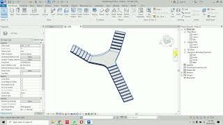 How to Create Bifurcated Stairs in Revit 2023  Revit Stairs Advance Tutorial  Split Stair in Revit [upl. by Ihcur]