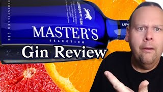 Masters Selection London Dry Gin Reviewginjoe [upl. by Spatz]