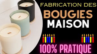 Comment Faire une Bougie Maison  Tutoriel [upl. by Dolores522]