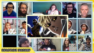 Saitama vs Genos Fight Reaction Mashup  One Punch Man Season 1 [upl. by Nidroj]