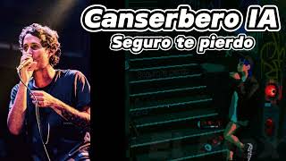 Seguro te pierdo  Canserbero IA Cover [upl. by Roddy]