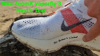 Nike Zoom X Vaporfly Next 3 InDepth Test Review Running on the beach [upl. by Myranda653]