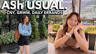 AShUSUAL CNY GRWM CAFE DATES  ASHLEY SANDRINE [upl. by Akener667]