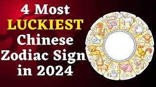 Most Luckiest Chinese Zodiac Animals for 2024 Year of the Dragon [upl. by Peh]