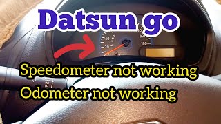 Datsun go odometer not working  Datsun go speedometer not working  Datsun go [upl. by Bruce131]