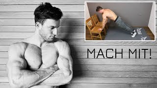 Sofort mächtige Brust von Zuhause aufbauen  Tipps  Workout [upl. by Sillaw]