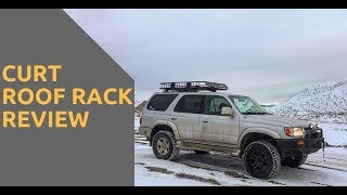 Curt Manufacturing Modular Roof Rack Review [upl. by Rosario281]