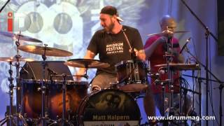 Matt Halpern Drum Solo  Meinl Festival 2012  iDrum Magazine Archives [upl. by Atined357]